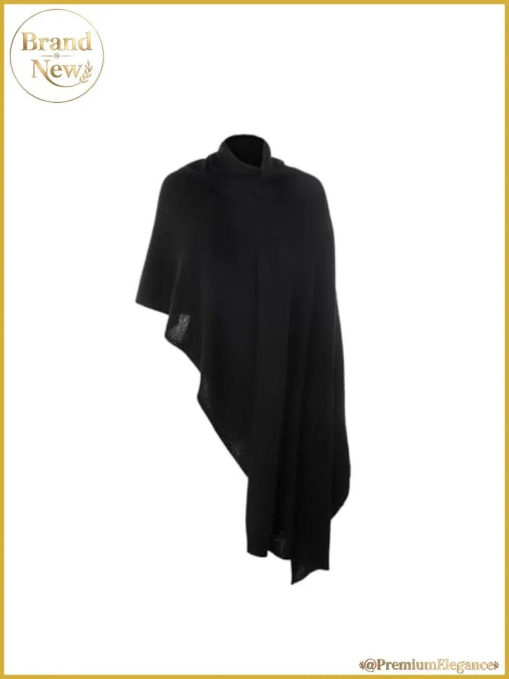 100% Pure Cashmere Knitted Shawl Wrap XL Lightweight Pashmina Stole